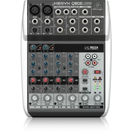 Behringer Q1202USB 12-канальный аналоговый микшер купить в Москве